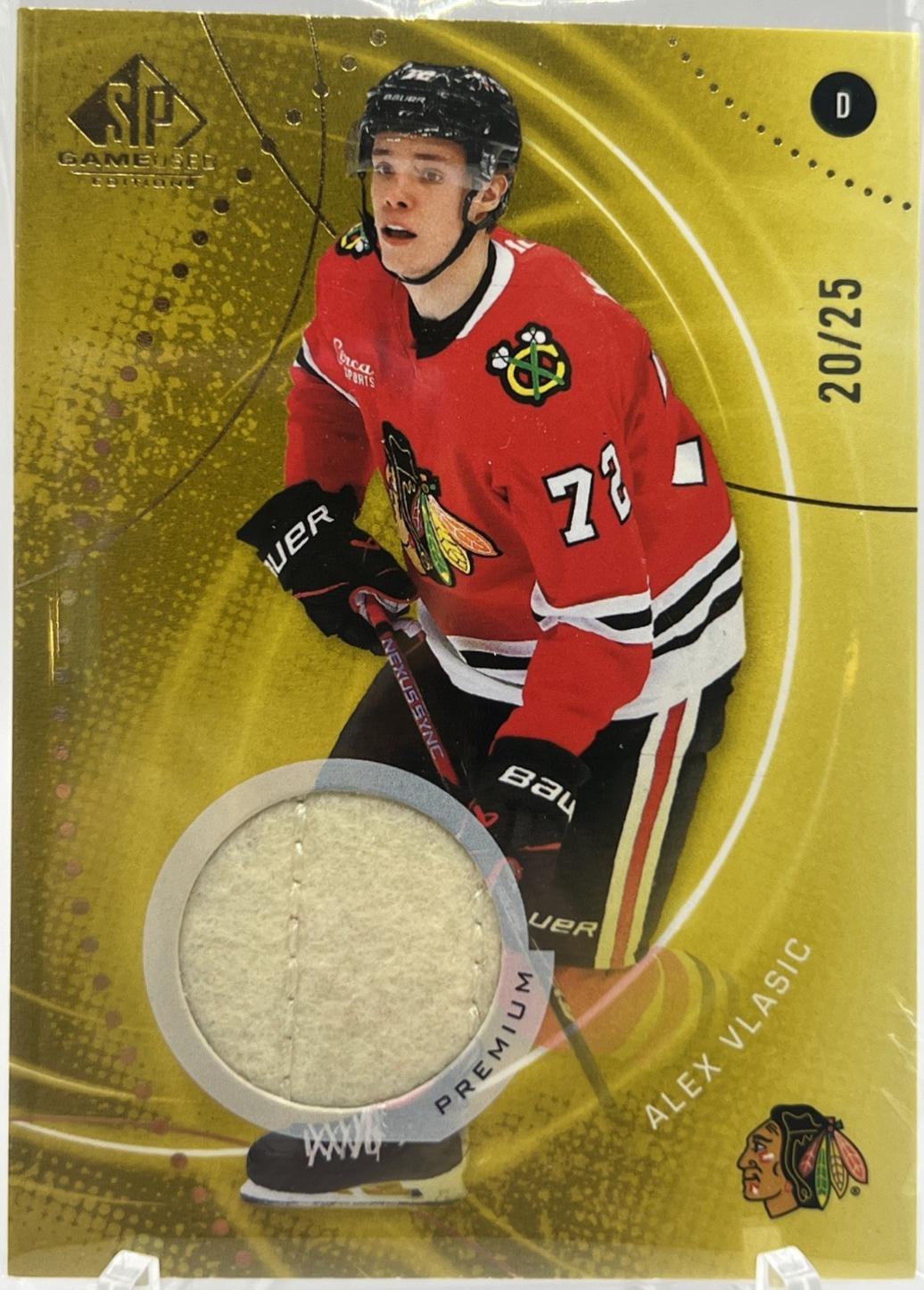 Alex Vlasic [Gold Premium Memorabilia] #125