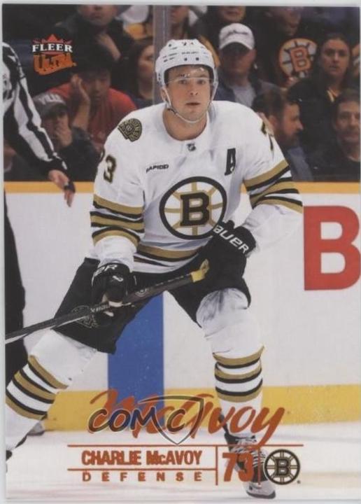 Charlie McAvoy [Orange Foil] #178