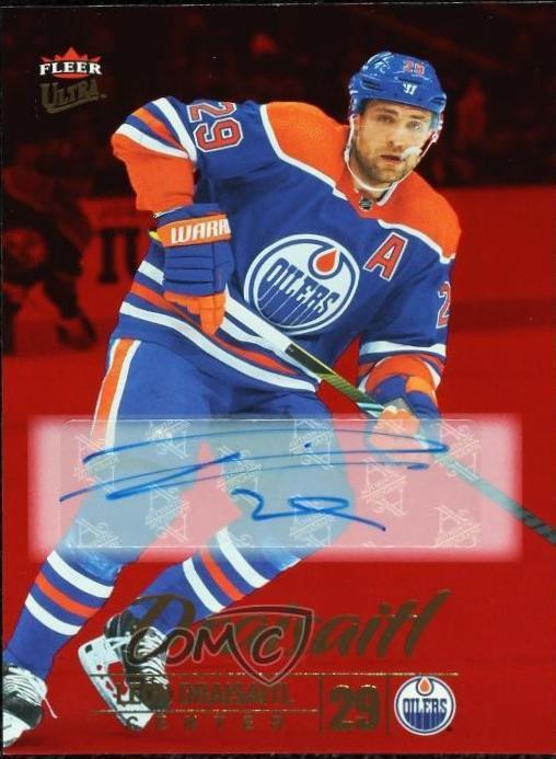 Leon Draisaitl [Rainbow Foil Autograph] #98