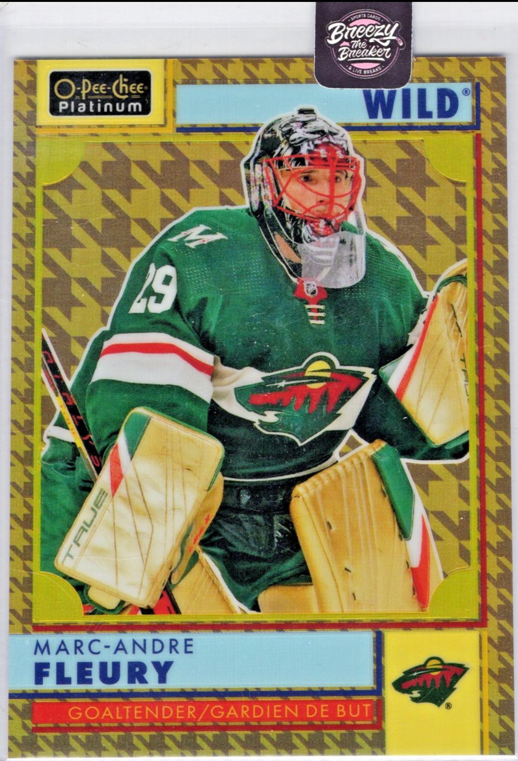 Marc-Andre Fleury [Purple Houndstooth] #R-65
