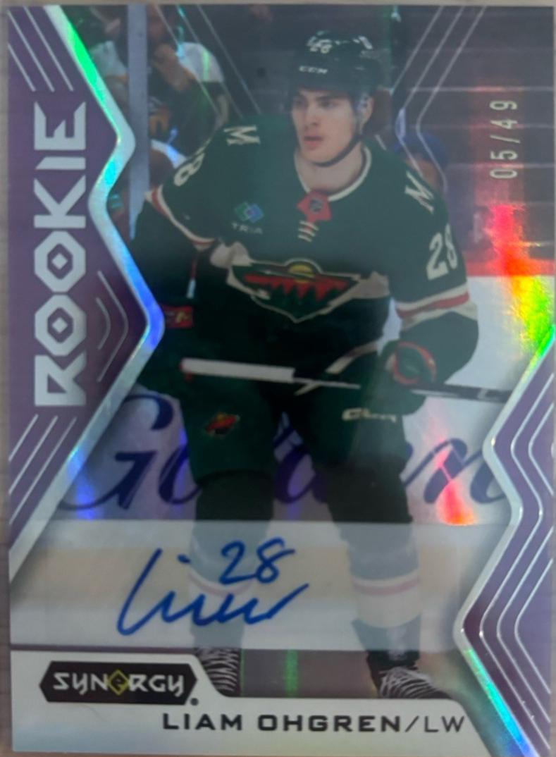 Liam Ohgren [Purple Autograph] #124