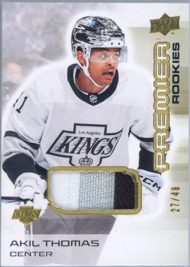 Akil Thomas [Gold Premium Memorabilia] #145