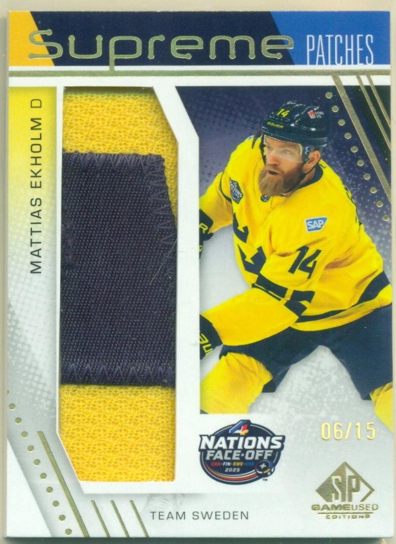 Mattias Ekholm [Team Sweden] #SP4N-ME