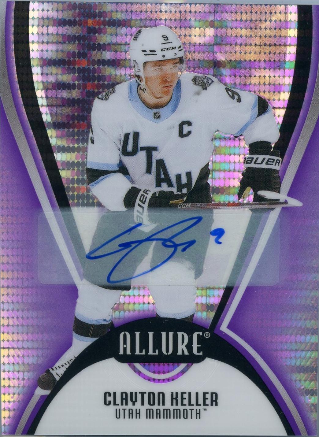 Clayton Keller [Purple Diamond Autograph] #89