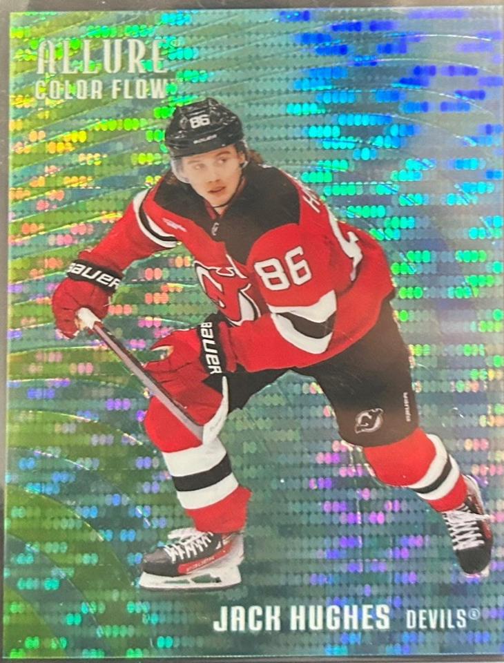 Jack Hughes [Green Blue Spectrum] #CF-21