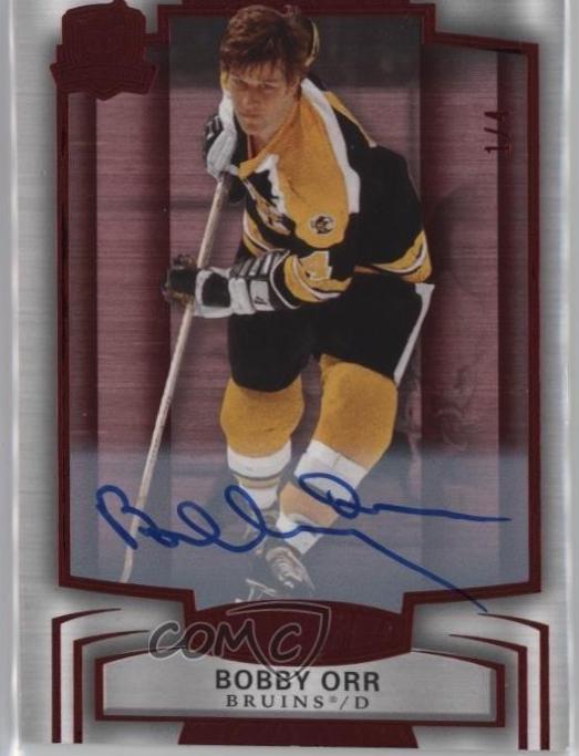 Bobby Orr [Red Gold Foil Autograph] #4