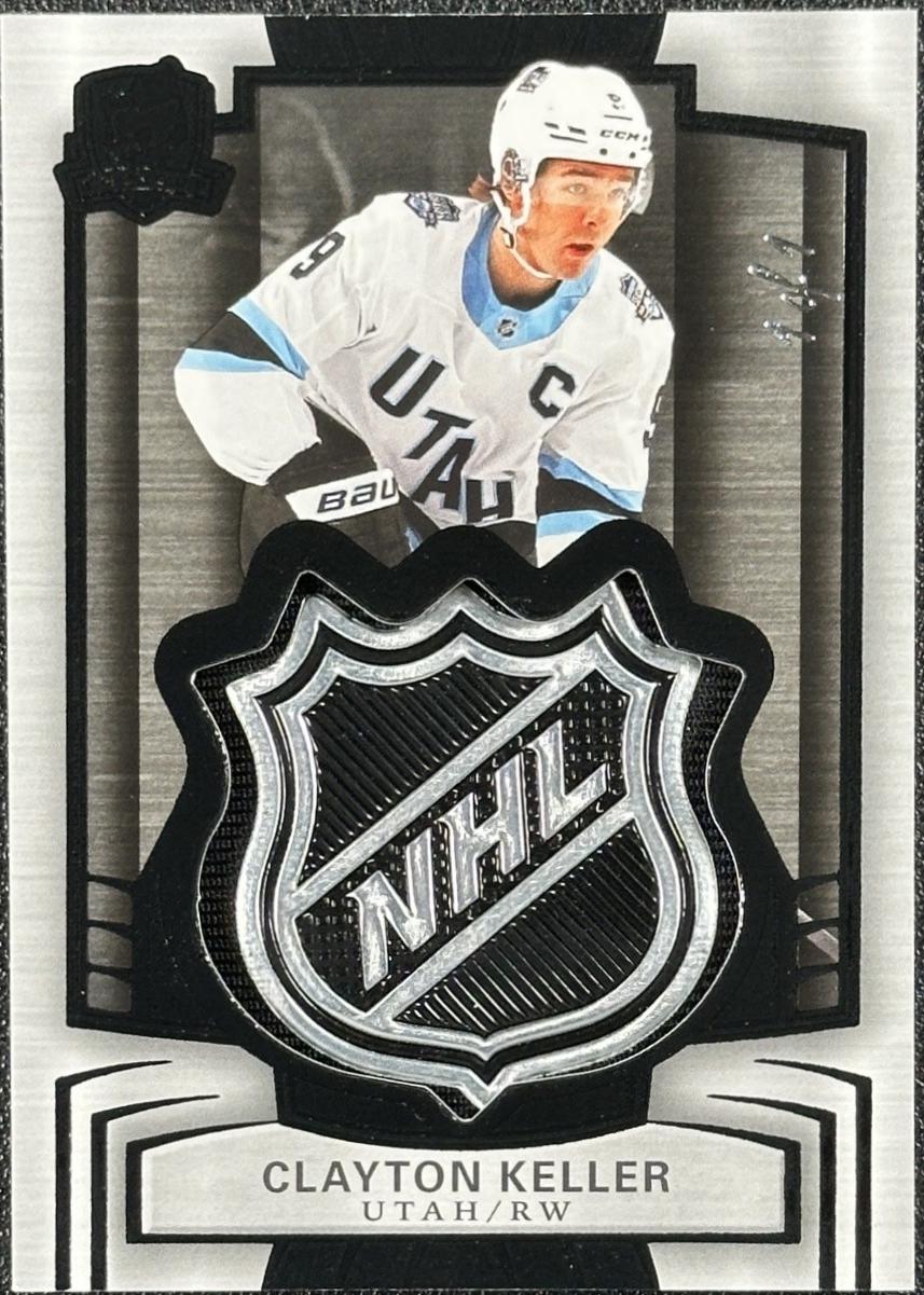 Clayton Keller [Black Shield Gold Foil Patch] #3