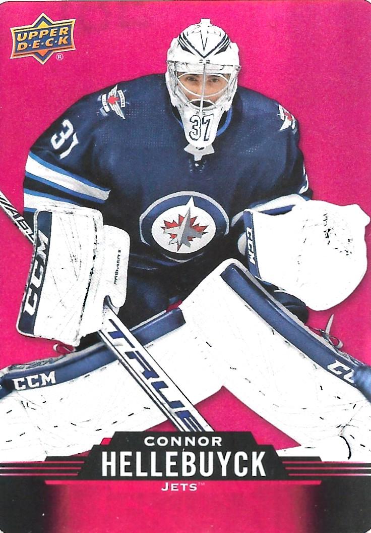Connor Hellebuyck [Red] Die Cut #DC-26