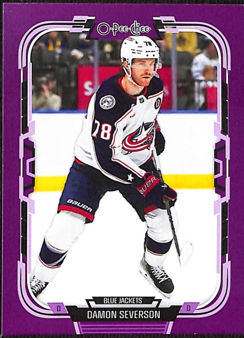 Damon Severson [Purple Border] #147