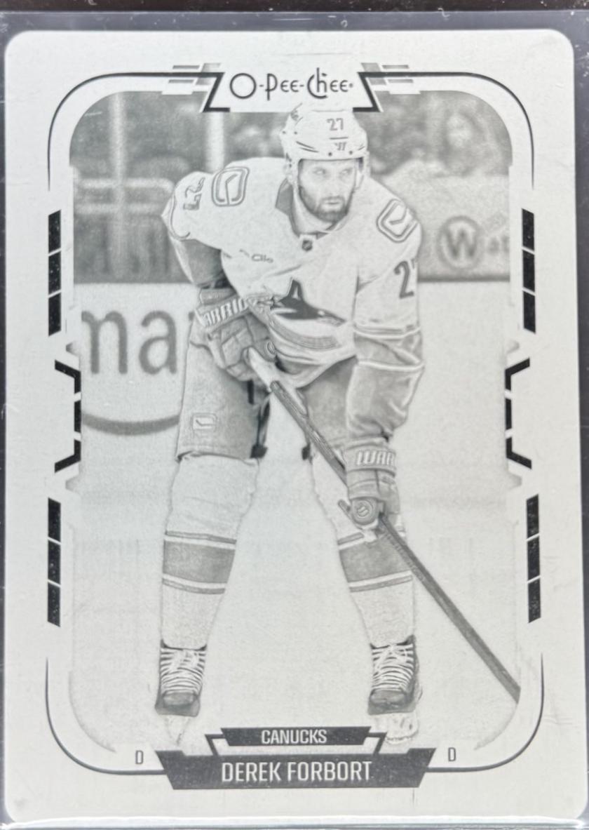 Derek Forbort [Printing Plate] #166