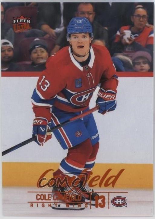 Cole Caufield [Orange Foil] #104