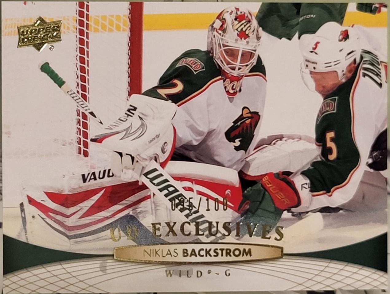 Niklas Backstrom [UD Exclusives] #364