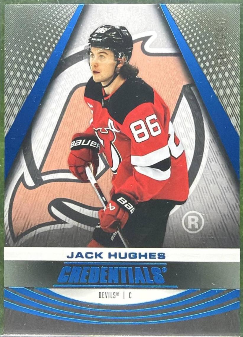 Jack Hughes [Blue] #5