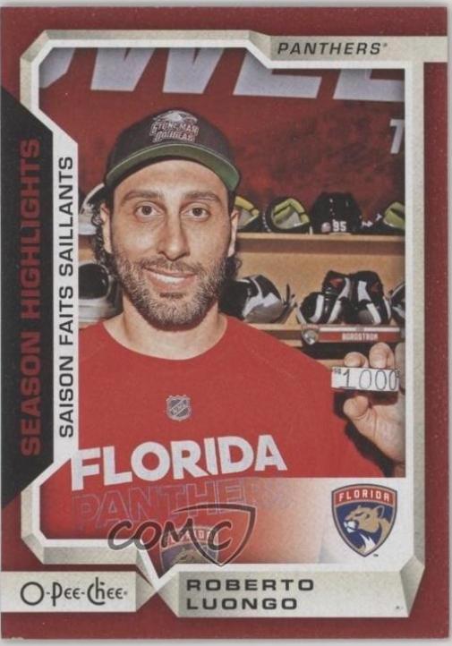 Roberto Luongo [Blank Back] #553
