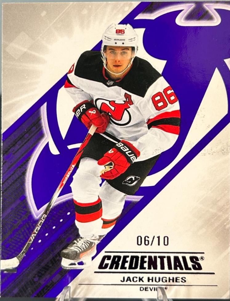 Jack Hughes [Purple] #86