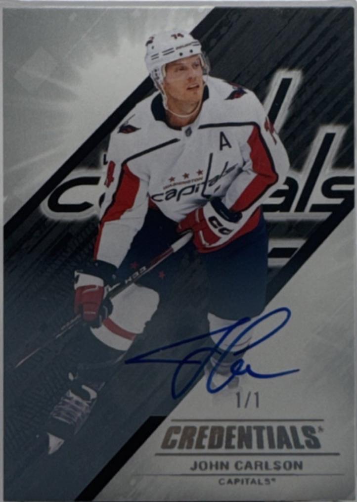 John Carlson [Black Autograph] #92