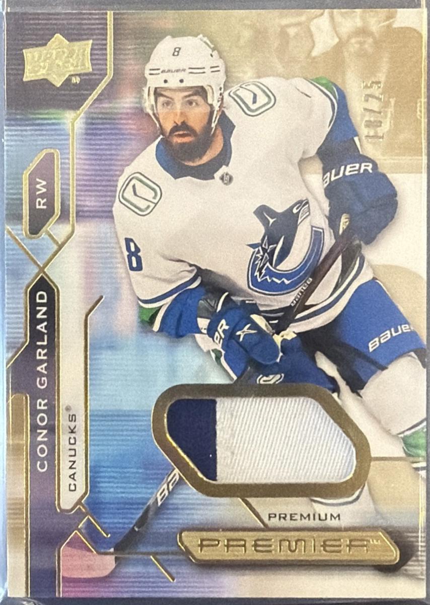 Conor Garland [Premium Memorabilia Patch Jersey] #51