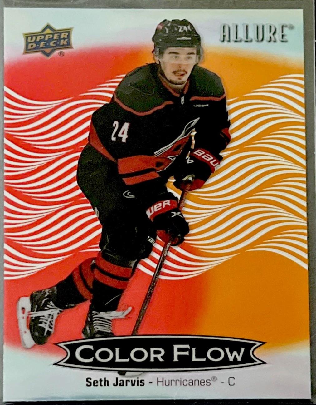 Seth Jarvis [Red Orange] #CFL-50