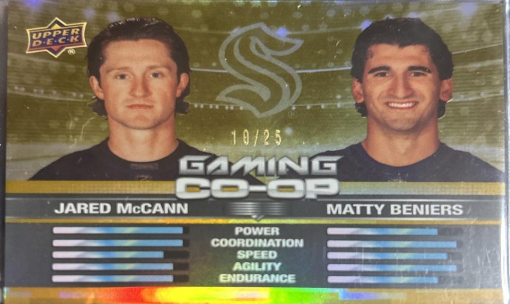 Jared McCann / Matty Beniers [Gold] #CGO-22