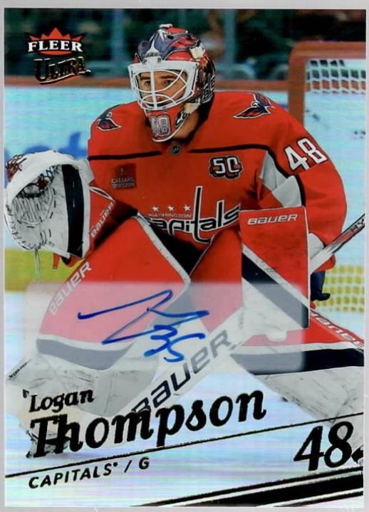 Logan Thompson [Gold Rainbow Foil Auto] #136