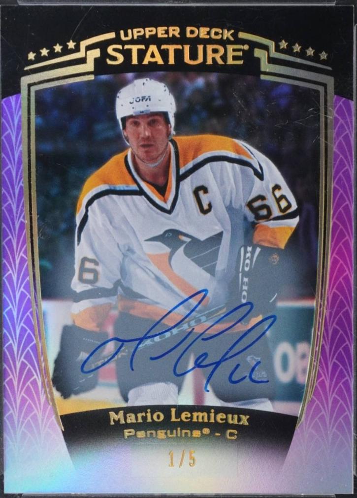 Mario Lemieux [Purple Autograph] #30