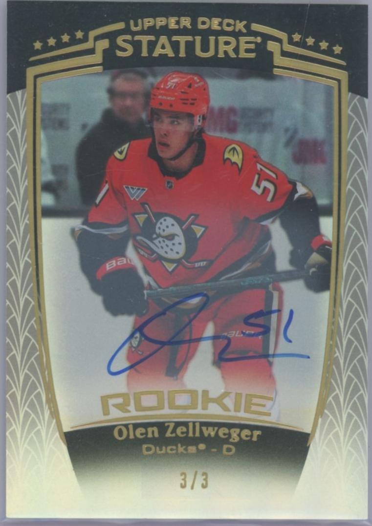 Olen Zellweger [Black Autograph] #44