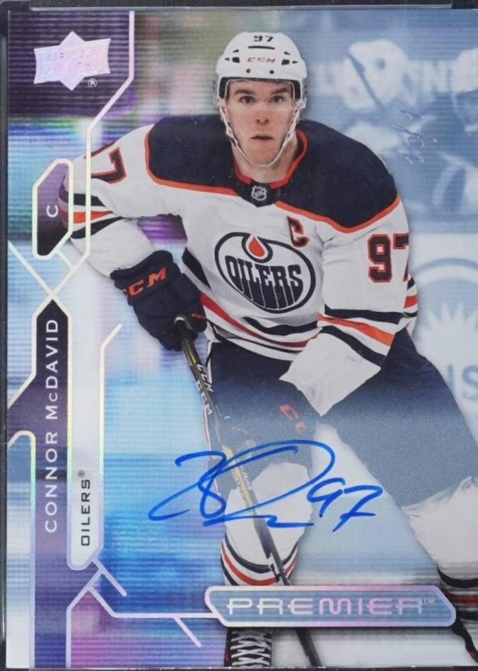 Connor McDavid [Platinum Autograph] #90