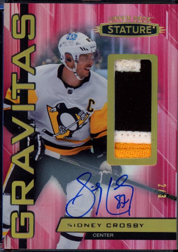 Sidney Crosby [Autograph Patch Red] #G-18