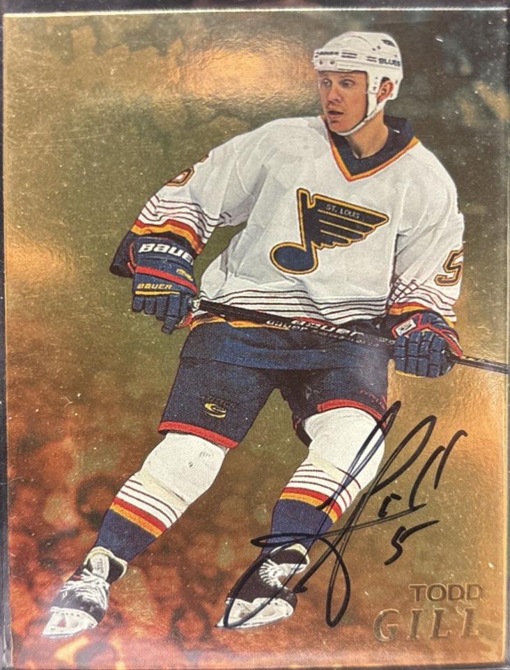 Todd Gill [Gold Autograph] #127