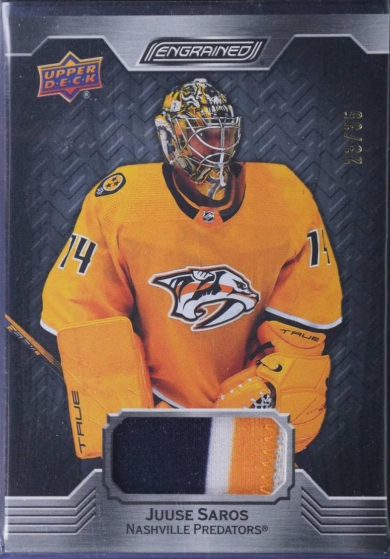 Juuse Saros [Ebony Memorabilia] #55