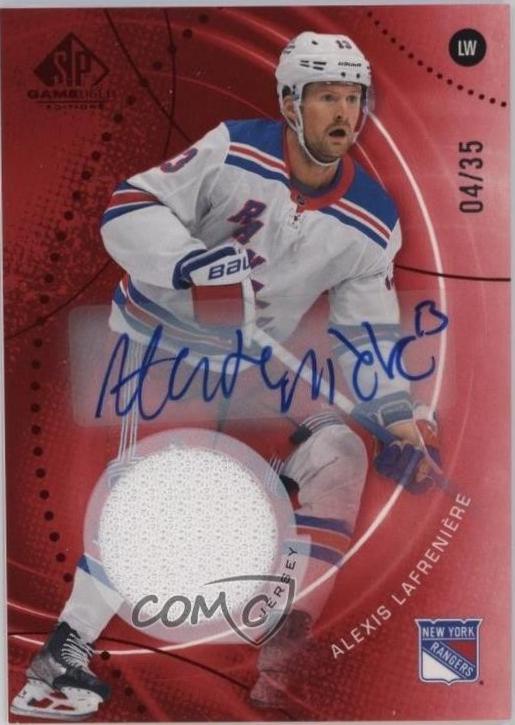 Alexis Lafreniere [Red Auto Jersey] #41