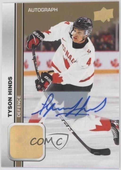 Tyson Hinds [Signature] #14