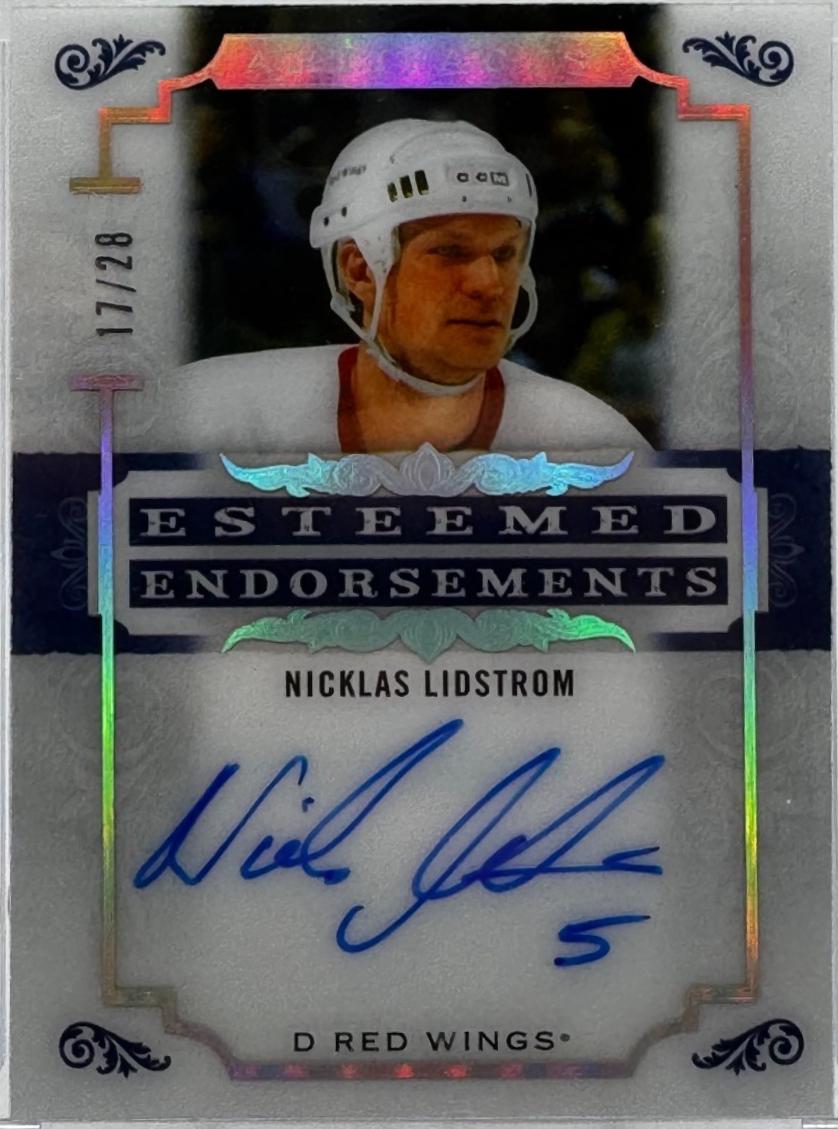 Nicklas Lidstrom #EE-NL
