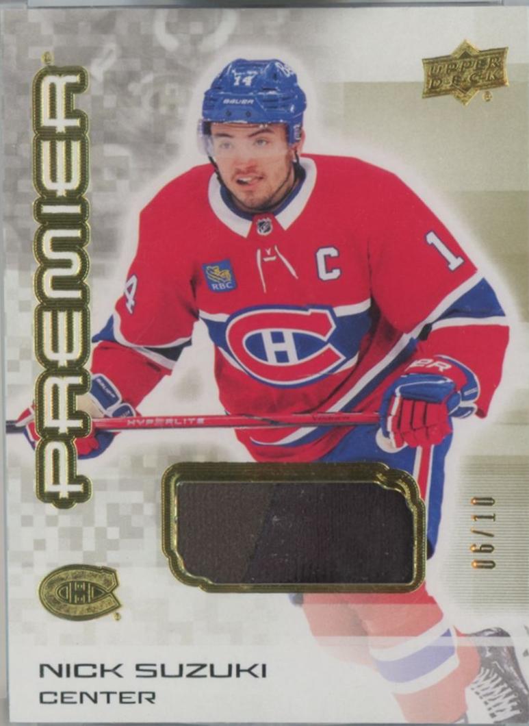 Nick Suzuki [Gold Premium Memorabilia] #70