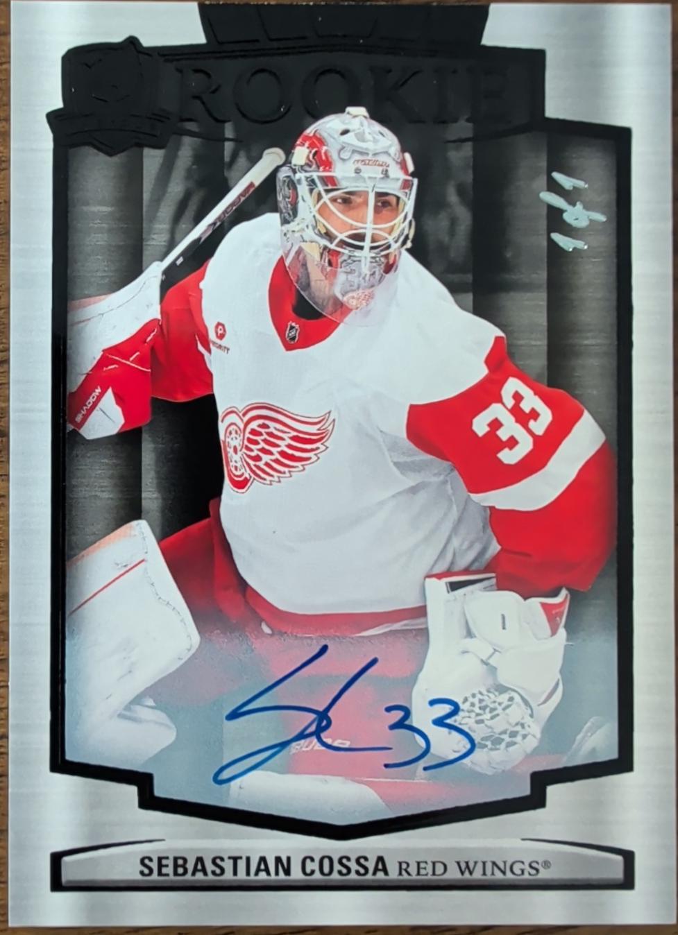 Sebastian Cossa [Autograph Black Foil Shield] #173
