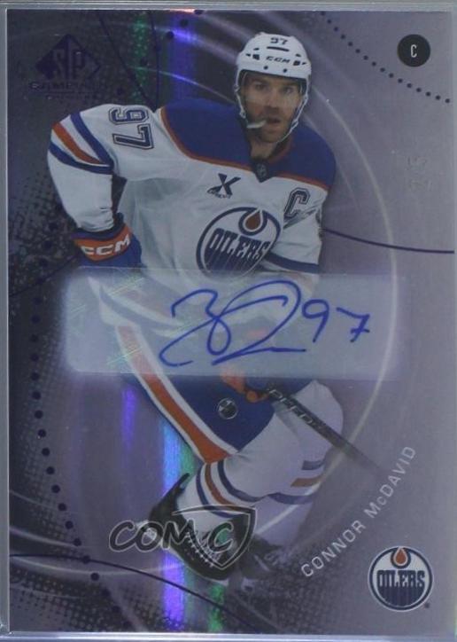 Connor McDavid [Purple Autograph] #102