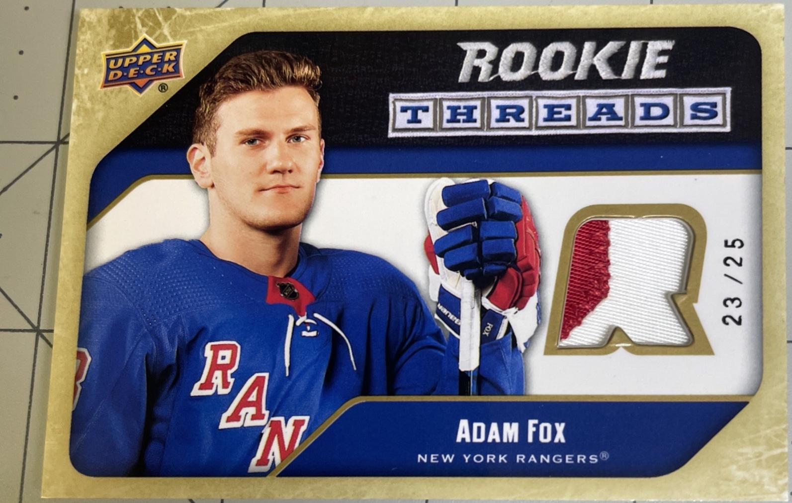 Adam Fox [Patch Flashback] #RT-AF