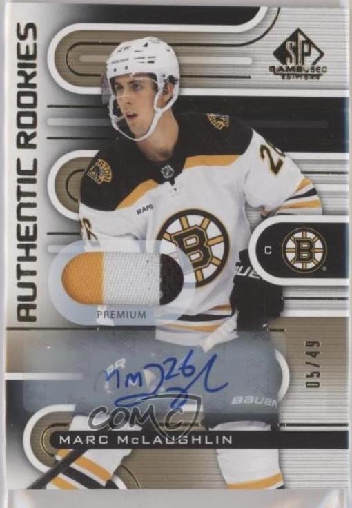 Marc McLaughlin [Gold Autograph Premium Memorabilia] #169