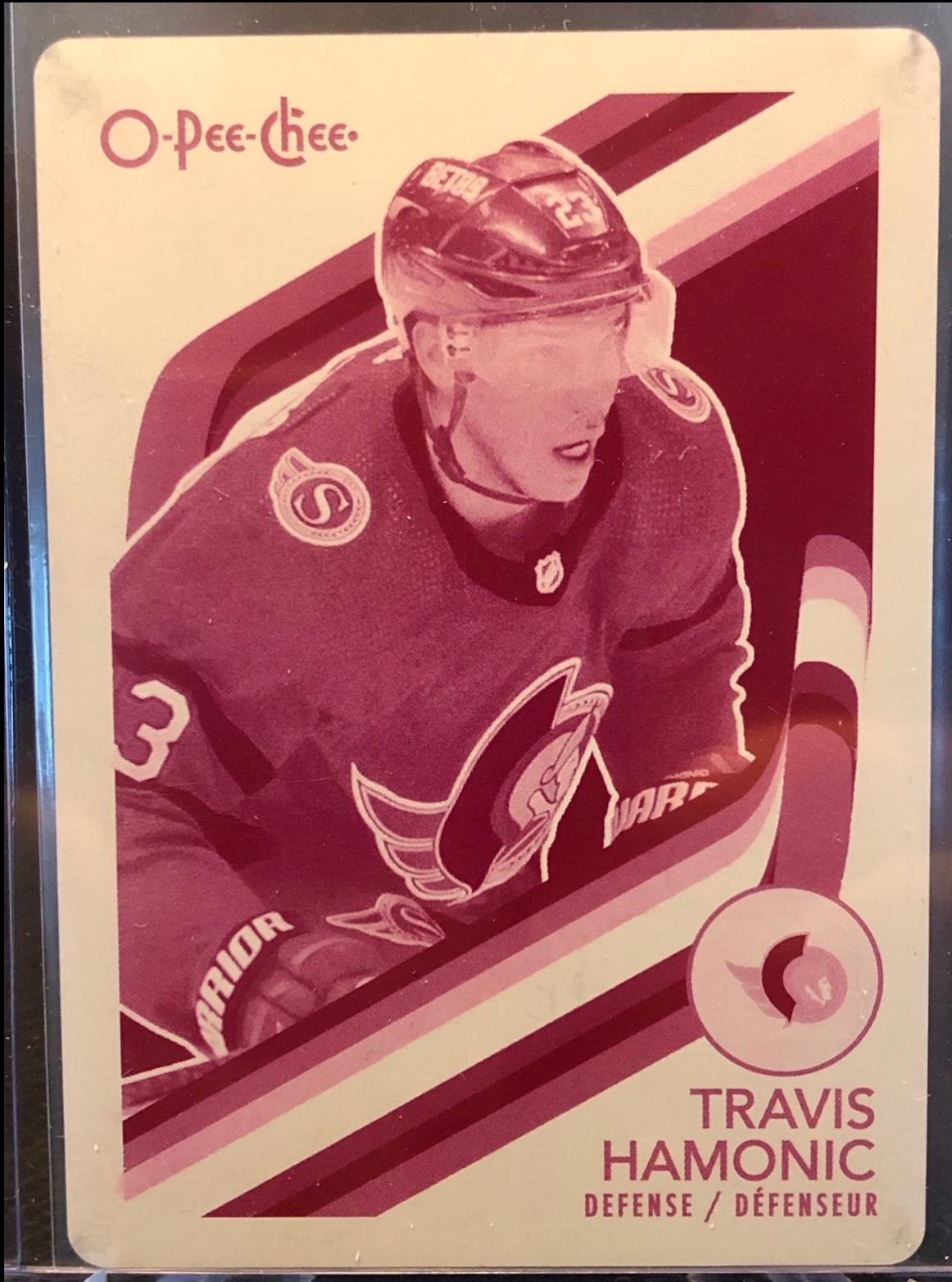 Travis Hamonic [Retro Printing Plate] #456