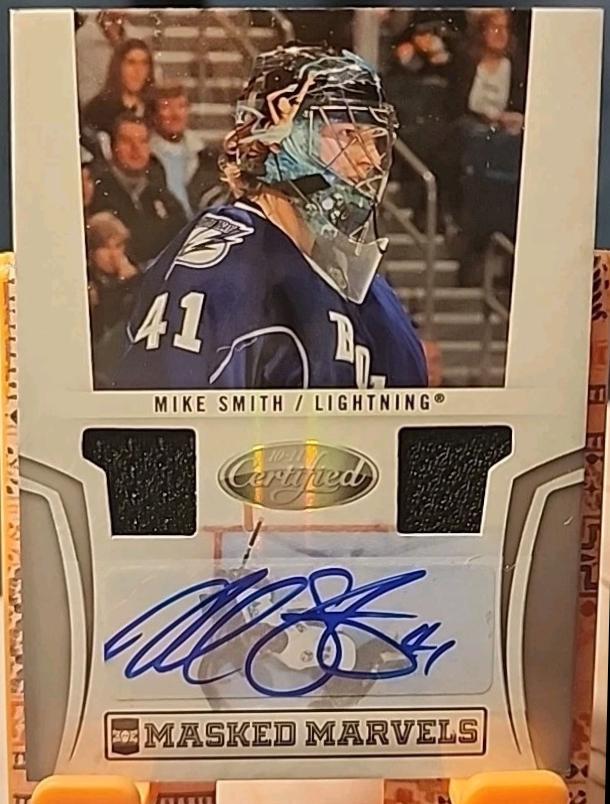 Mike Smith [Material Autograph] #24
