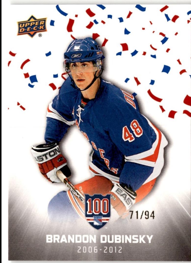 Brandon Dubinsky [Cup Celebration] #67