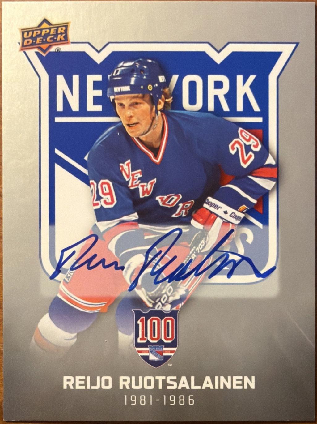 Reijo Ruotsalainen [Blue Autograph] #24