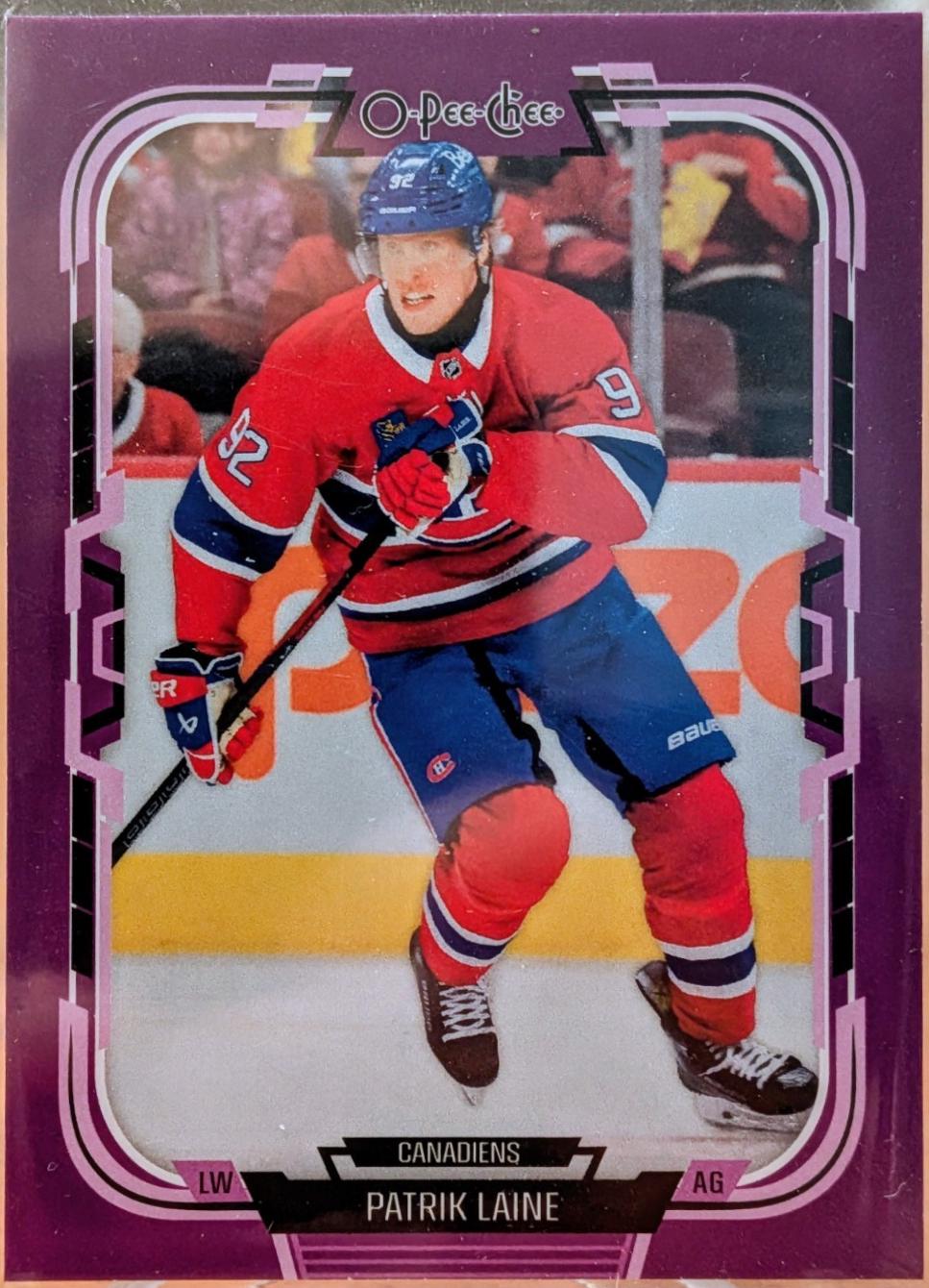 Patrik Laine [Purple Border] #43