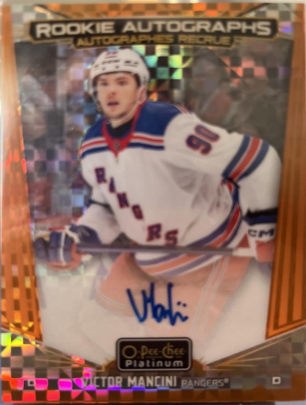 Victor Mancini [Orange Checkers] #R-VM