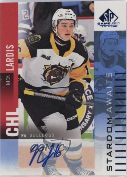 Nick Lardis [Blue Autograph] #SA-NL
