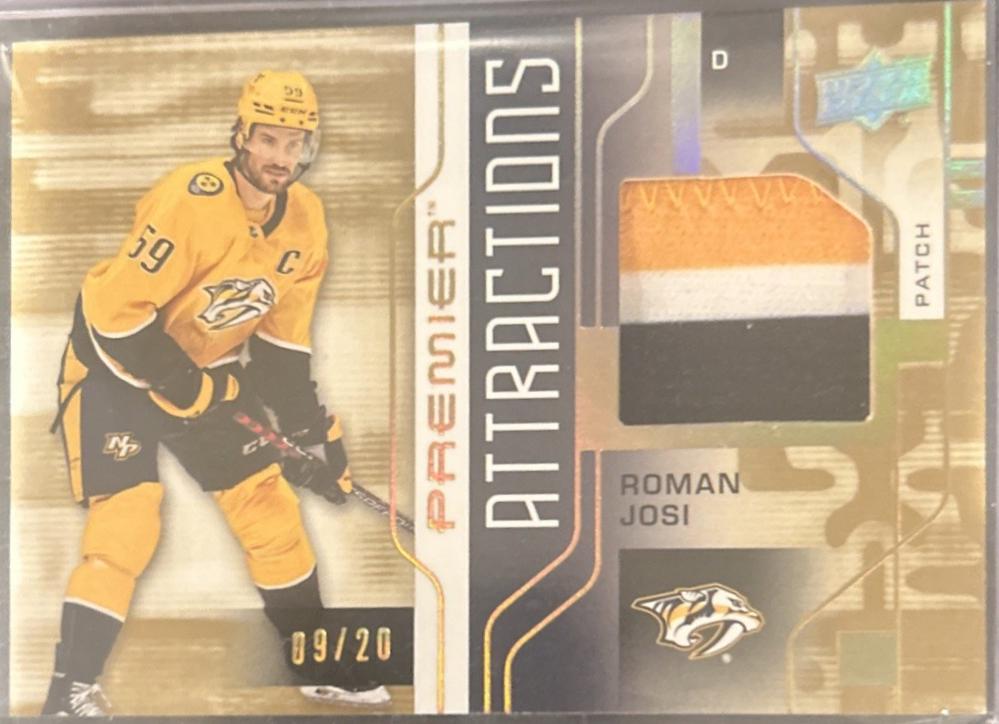 Roman Josi [Patch] #PA-RJ