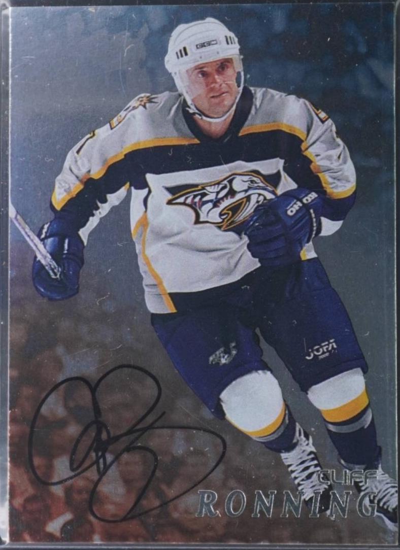 Cliff Ronning [Autograph] #226