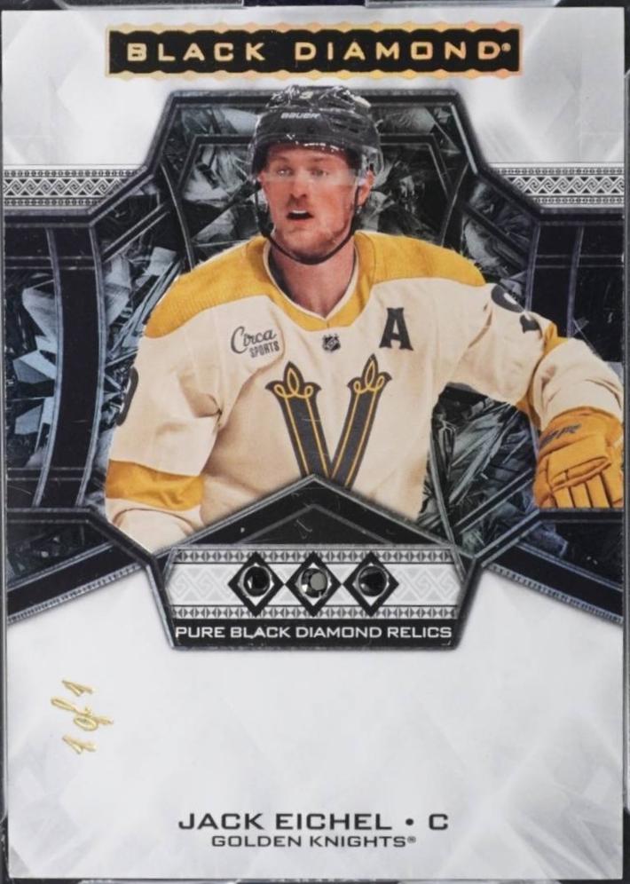 Jack Eichel [Pure Black Diamond Relic] #BDB-JE