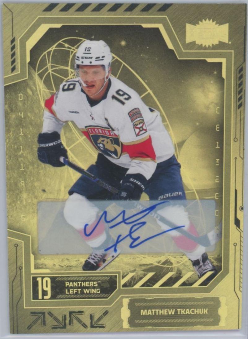 Matthew Tkachuk [Gold Autograph] #39
