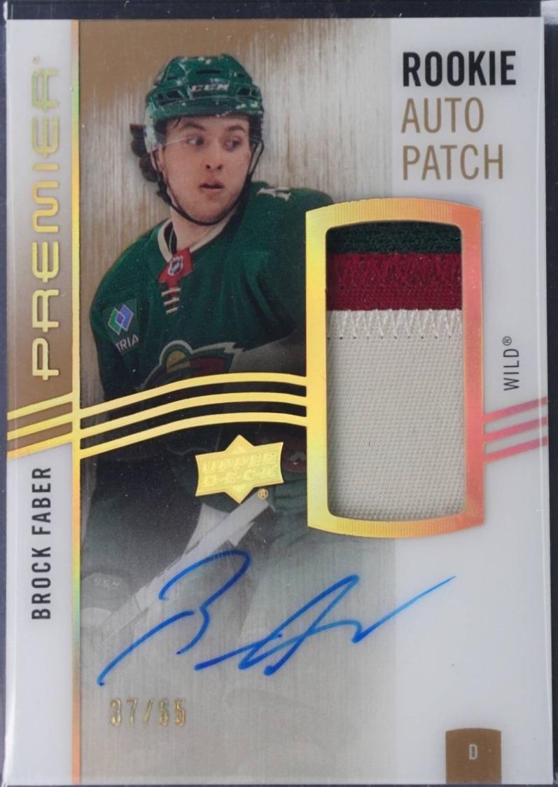 Brock Faber [Gold] #AR-BF